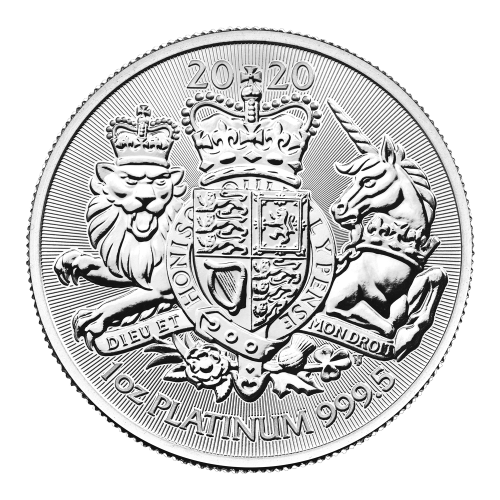 1 oz 2020 The Royal Arms Platinum Coin