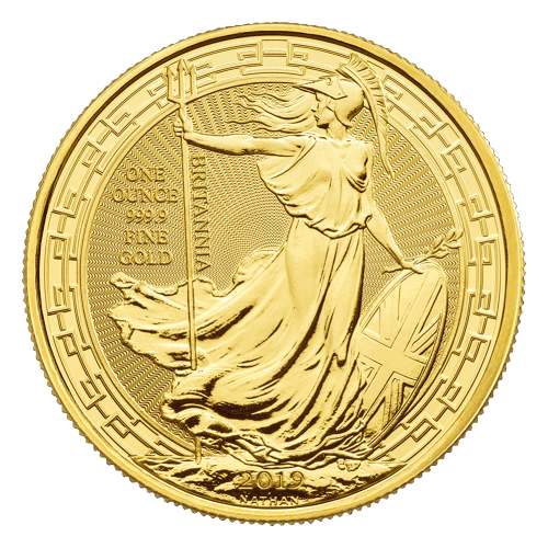 Pièce 1 once d'or Britannia Frontière orientale 2020 | Le Monnaie royale