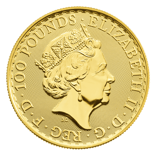 Pièce 1 once d'or Britannia Frontière orientale 2020 | Le Monnaie royale