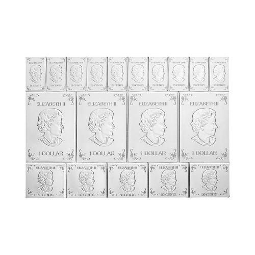 2 oz 2019 Maple Leaf Flex Multibar Silver Bar | Royal Canadian Mint