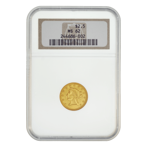 Random Year $2.5 Liberty Head MS-62 Gold Coin | United States Mint