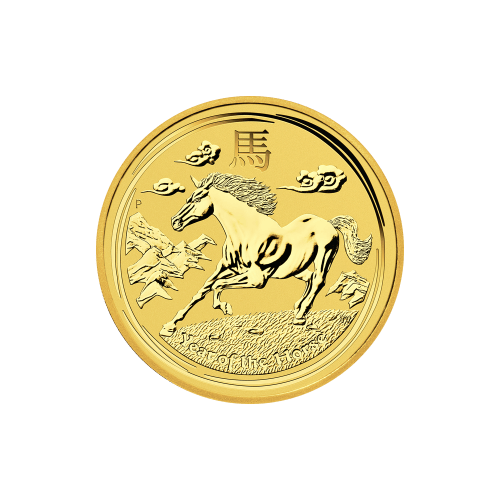1/4 oz 2014 Lunar Year of the Horse Gold Coin | Perth Mint