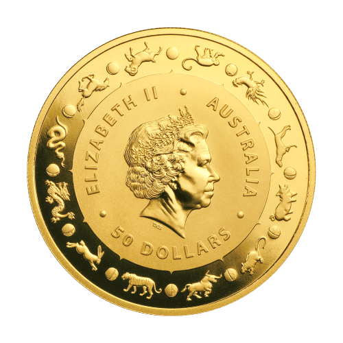 1/2 oz 2018 Lunar Year of the Dog Gold Coin | Royal Australian Mint