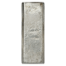Lingot 100 onces d'argent vintage London | Johnson Matthey