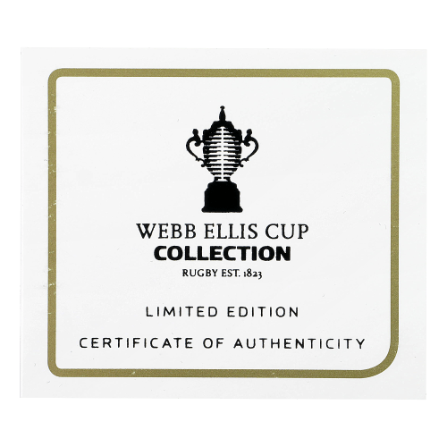 Pièce 1 once d'argent épreuve numismatique Trophée Webb Ellis Nouvelle-Zélande 2011