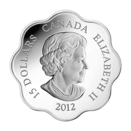 1 oz 2012 Lunar Year of the Dragon Lotus Silver Coin | Royal Canadian Mint