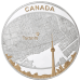 2 oz 2011 Toronto City Map Silver Coin | Royal Canadian Mint