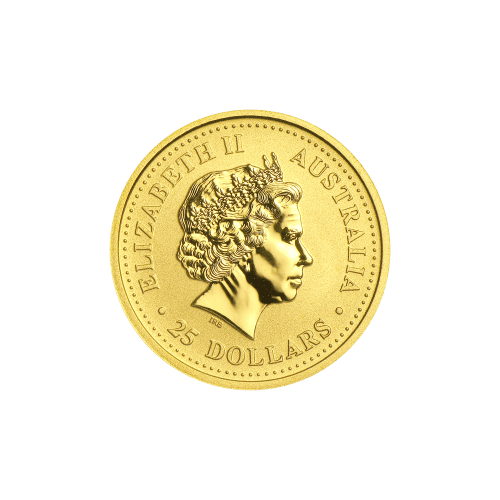 1/4 oz 2000 Lunar Year of the Dragon Gold Coin | Royal Canadian