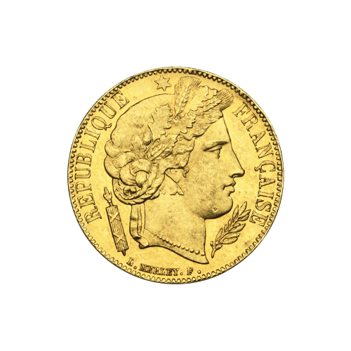 1851 20 Franc Gold Coin