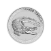 Pièce 1/2 once d'argent Crocodile marin australien 2017