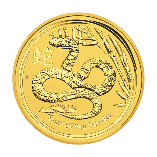 1/2 oz 2013 Lunar Year of the Snake Gold Coin | Perth Mint