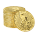 1/4 oz 2020 Queen's Beasts White Horse of Hanover Gold Coin | The Royal Mint