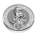 Pièce 2 onces d'argent Les Bêtes de la Reine : Cheval blanc de Hanovre 2020 | La Monnaie royale