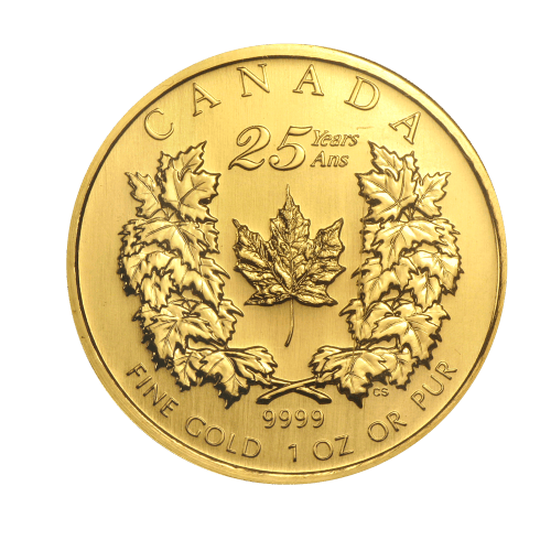 1 oz Random Year Canadian Maple Leaf MS-69 Gold Coin | Royal Canadian Mint
