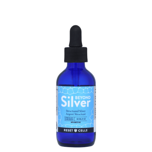 Compte-gouttes Eau d'argent structuré Beyond Silver de 59 ml