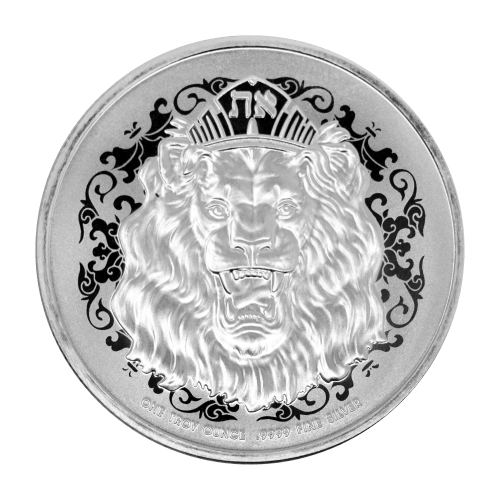 Pièce 1 once d'argent Lion rugissant 2020