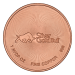 1 oz Silver Gold Bull Copper Round