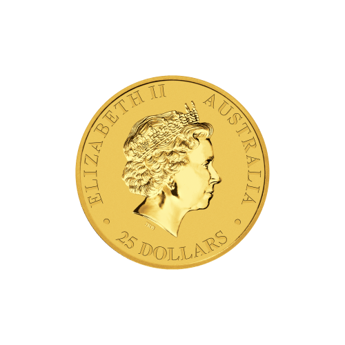 1/4 oz Random Year Australian Kangaroo Nugget Gold Coin | Perth Mint
