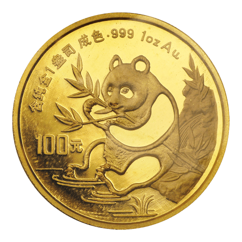 1 oz 1991 Chinese Panda Gold Coin | Chinese Mint | Silver Gold Bull US
