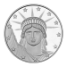 1 oz Lady Liberty Silver Round | Silvertowne Mint