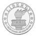 1 oz Lady Liberty Silver Round | Silvertowne Mint