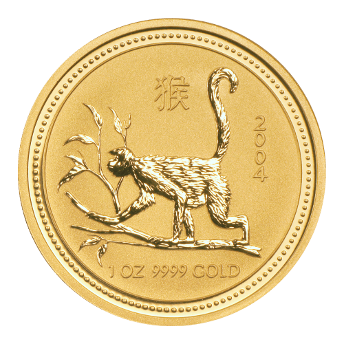 1 oz 2004 Lunar Year of the Monkey Gold Coin | Perth Mint