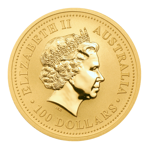 Pièce 1 once d'or Lunaire Année du Coq 2005 | Monnaie de Perth