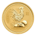 Pièce 1 once d'or Lunaire Année du Coq 2005 | Monnaie de Perth