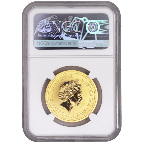 1 oz 2002 Lunar Year of The Horse MS-69 Gold Coin | Perth Mint