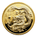 1 oz 1988 Singapore Dragon Gold Round | Perth Mint