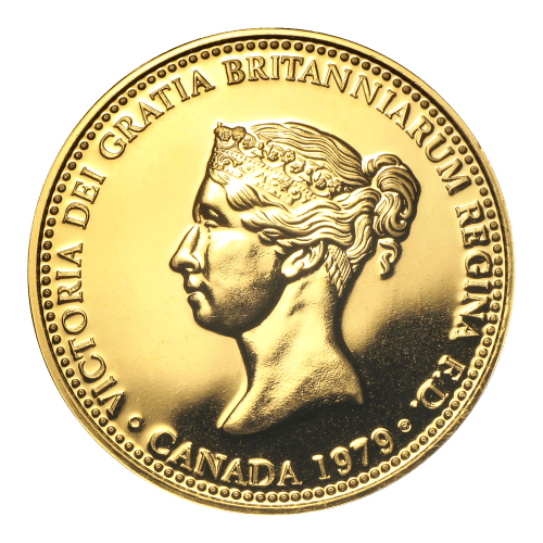 1 oz 1980 Beaver Gold Coin | Johnson Matthey