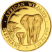 1 oz Random Year Somalian African Elephant Gold Coin