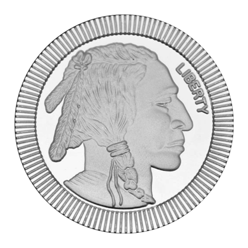 1 oz Buffalo Stackable Silver Round | Silvertowne Mint