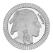 1 oz Buffalo Stackable Silver Round | Silvertowne Mint