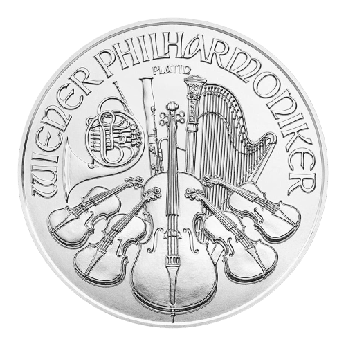 1 oz 2020 Austrian Philharmonic Platinum Coin | Austrian Mint