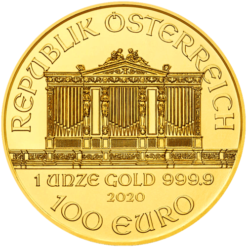 1 oz 2020 Austrian Philharmonic Gold Coin | Austrian Mint