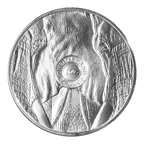 Pièce 1 once de platine Éléphant 2020