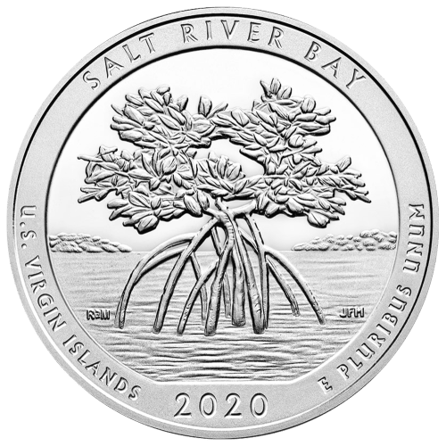 5 oz 2020 America the Beautiful Salt River Bay Virgin Islands Silver Coin | United States Mint