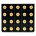 Feuille de pièces 20 grammes (20 x 1 g) d'or MapleGram 2020
