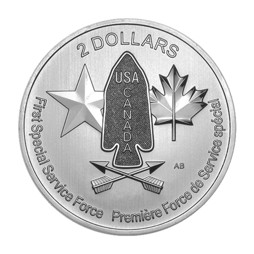 Pièce 3/4 once d'argent Premier détachement du service spécial Année aléatoire | Monnaie royale canadienne