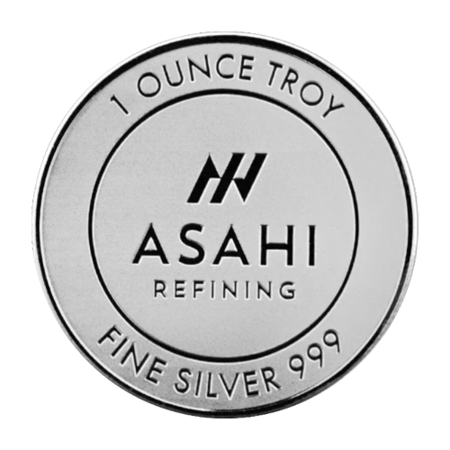 1 oz Silver Round | Asahi Refining