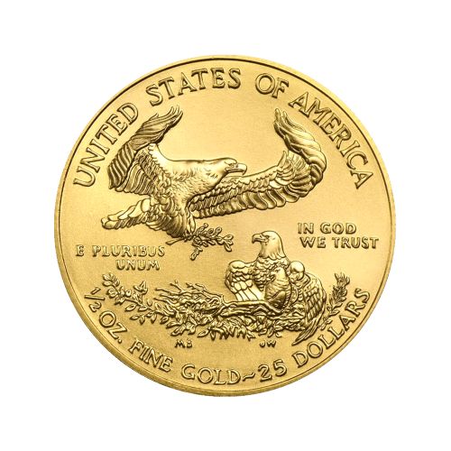 1/2 oz Random Year American Eagle MS-70 Gold Coin | United States Mint