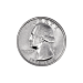 Random Year U.S. Base Metal Circulation Quarter Dollar Coin | United States Mint