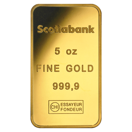 5 oz Gold Bar | Scotiabank