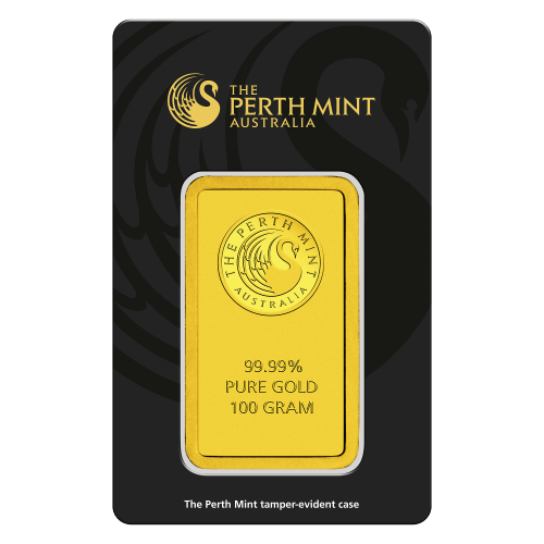 100 gram Gold Bar | Perth Mint