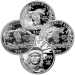 Set of 4 American Eagle Proof Platinum Coins | United States Mint