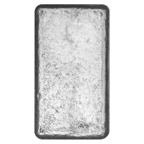 10 oz Diamond Logo Cast Finish Silver Bar | Johnson Matthey