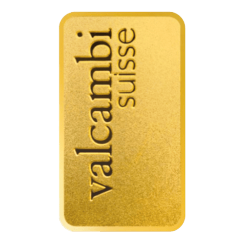 1 oz Matte Finish Gold Bar | Valcambi