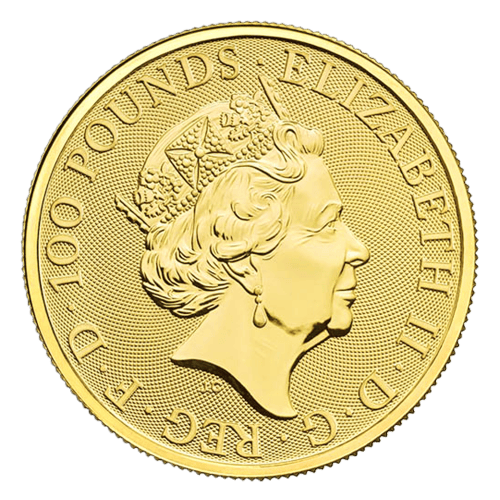 1 oz 2018 Great Britain Two Dragons Gold Coin | The Royal Mint