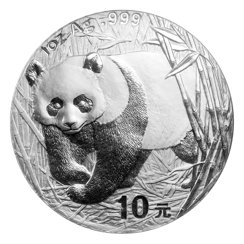 1 oz 2001 Chinese Panda Silver Coin | Chinese Mint | Silver Gold